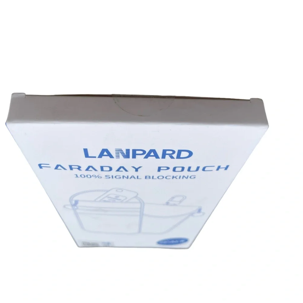 Lanpard Faraday Pouch 2 Pack Signal Blocking Key Fob Theft Deterrent Bag Small - Picture 5 of 7